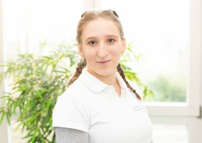 Lena Tantimonaco, Auszubildende zur MFA